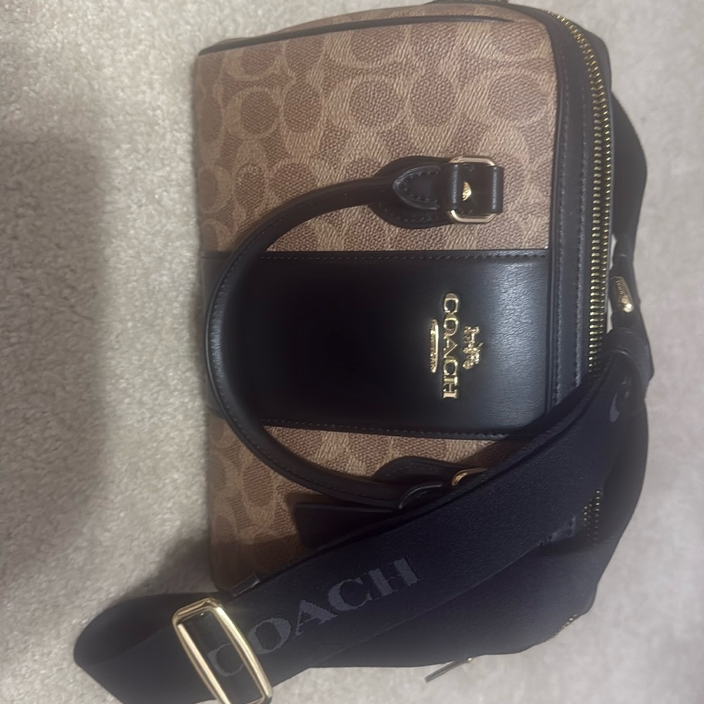 Rowan Satchel Bag In Signature Canvas- used 2 days